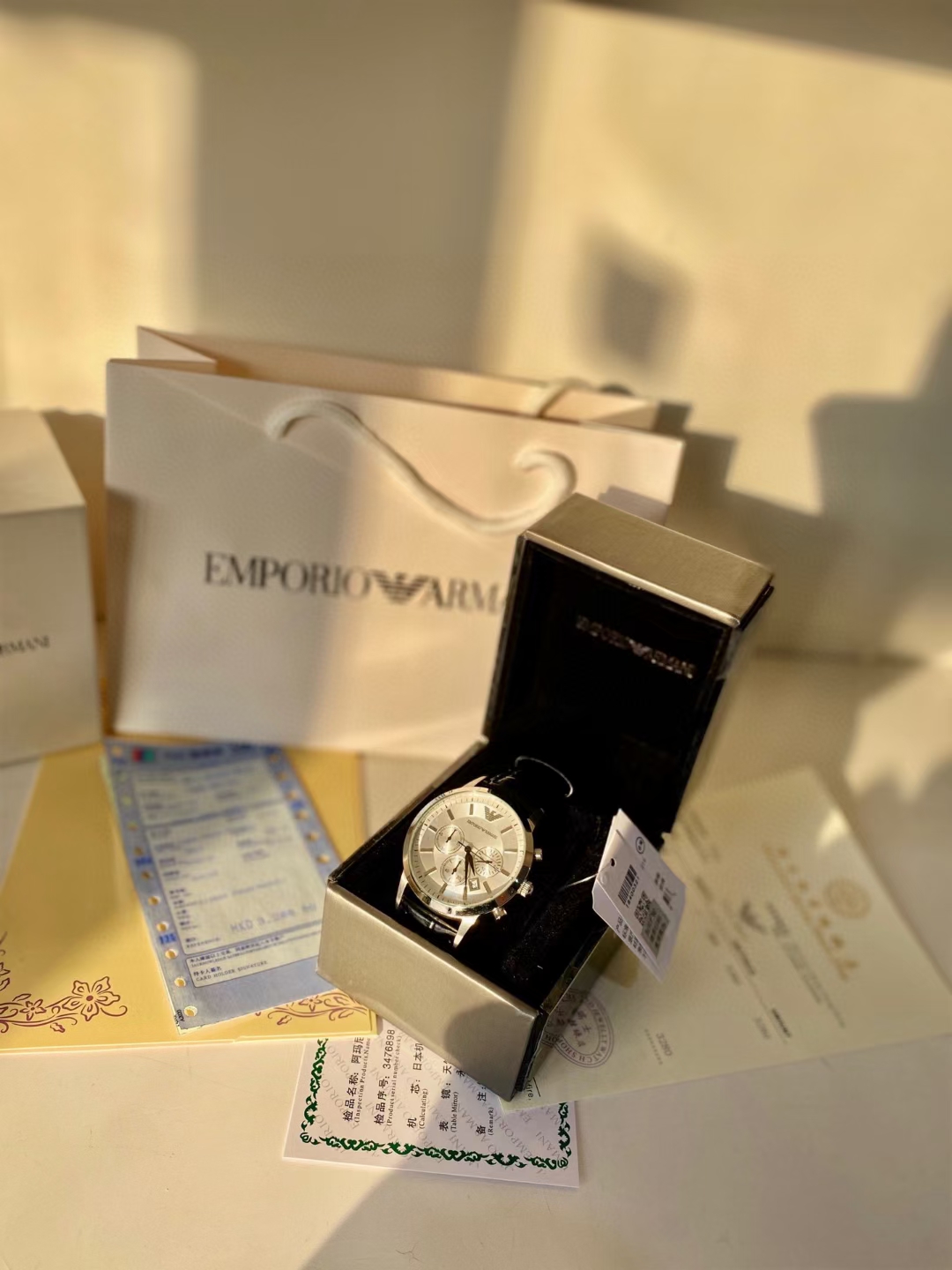 Zenium AR2458: Amani Armani’s Exclusive Steel Watch for Men’s Fashion Statement - 图片 5