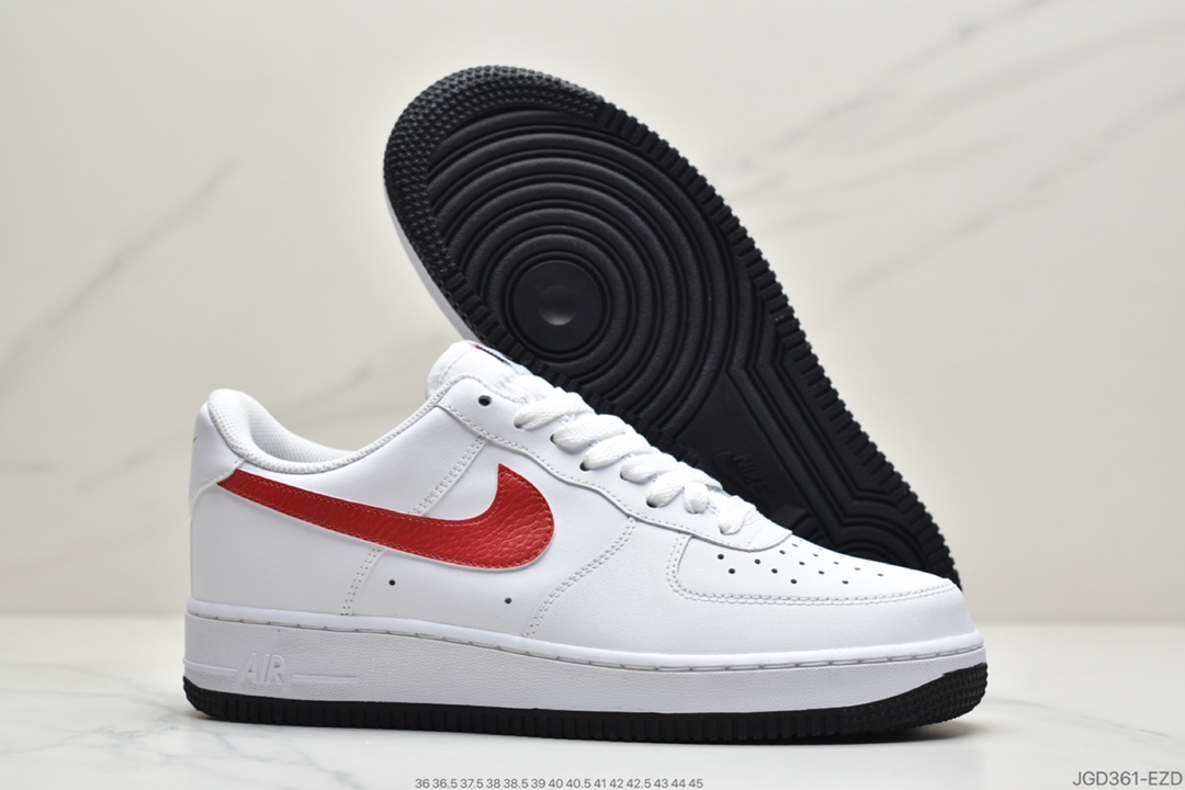 180 耐克Nike Air Force 1 Low 红蓝鸳鸯彩勾  CT2816-100