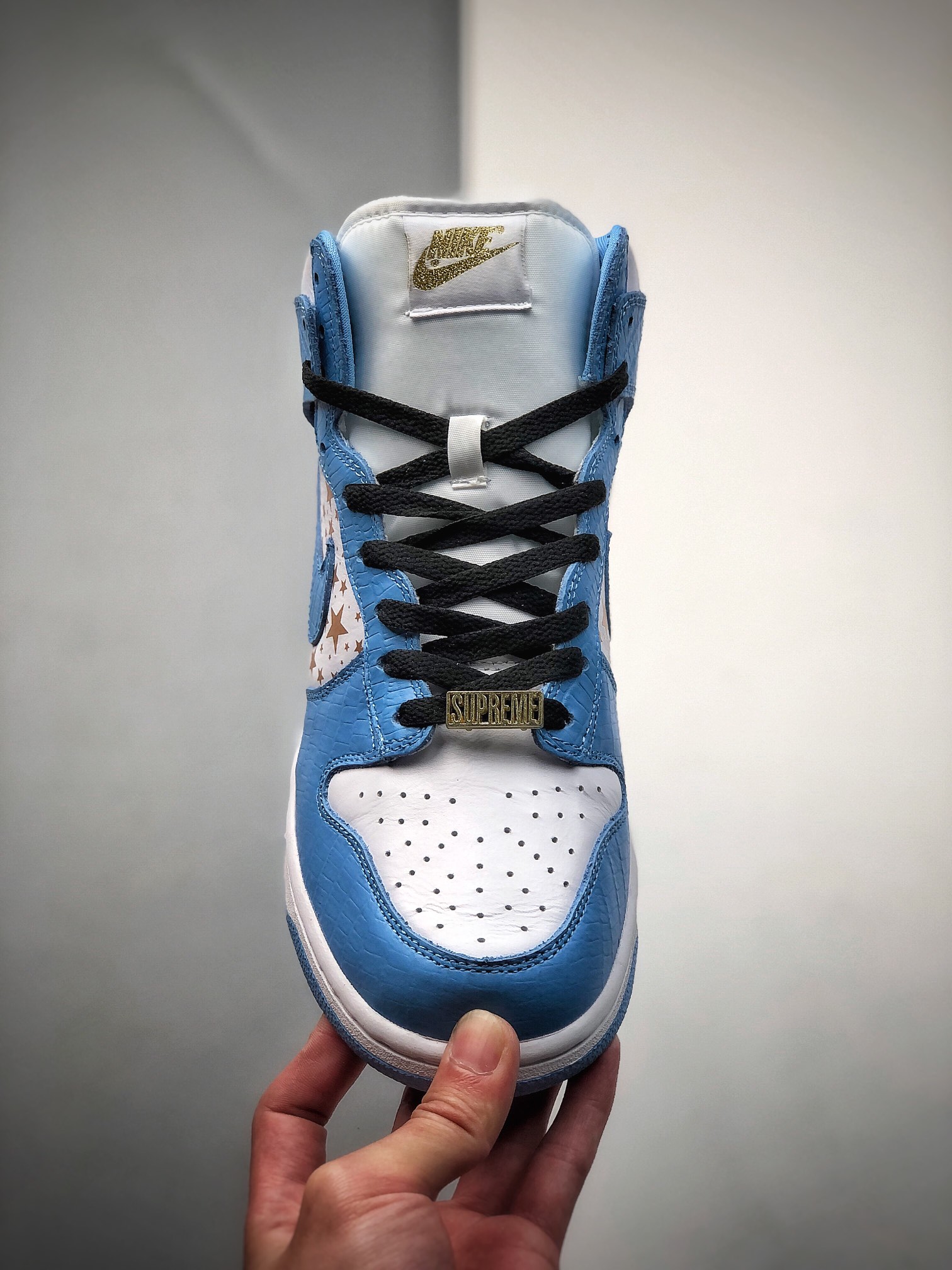 480  纯原系列 Nike SB Dunk High “Team Crimson”骑士队蓝白307385-141