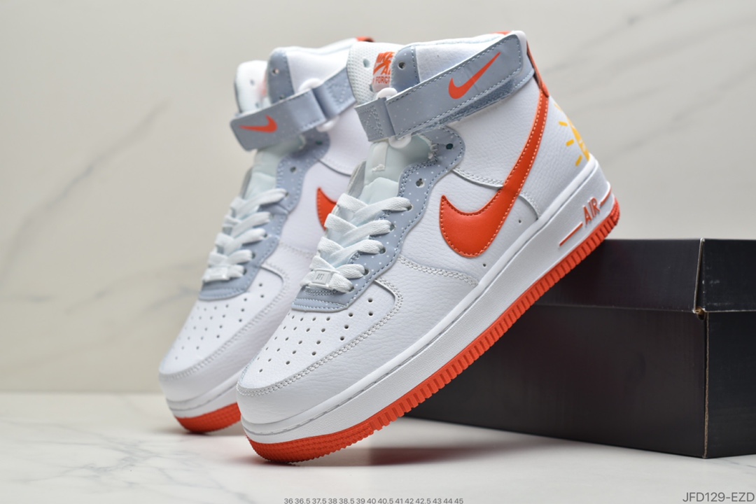 180 耐克 Nike Air Force 1 High “Be Kind”清爽白橙DC2198-100-莆田鞋,莆田鞋货源,高仿鞋,高仿鞋货源,安福档口,莆田高仿鞋,莆田鞋批发,高仿鞋批发,莆田高仿运动鞋,高仿运动鞋,莆田运动鞋 180 耐克 Nike Air Force 1 High “Be Kind”清爽白橙DC2198-100