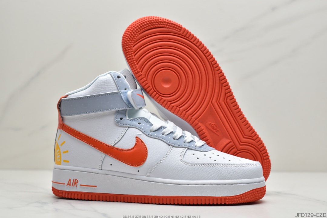 180 耐克 Nike Air Force 1 High “Be Kind”清爽白橙DC2198-100-莆田鞋,莆田鞋货源,高仿鞋,高仿鞋货源,安福档口,莆田高仿鞋,莆田鞋批发,高仿鞋批发,莆田高仿运动鞋,高仿运动鞋,莆田运动鞋 180 耐克 Nike Air Force 1 High “Be Kind”清爽白橙DC2198-100