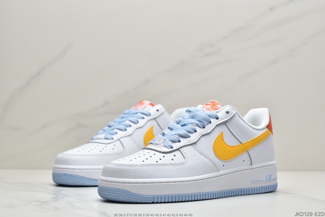 180 耐克Nike Air Force 1 Low 空军一号低帮 白黄蓝 DC2196-100-莆田鞋,莆田鞋货源,高仿鞋,高仿鞋货源,安福档口,莆田高仿鞋,莆田鞋批发,高仿鞋批发,莆田高仿运动鞋,高仿运动鞋,莆田运动鞋 180 耐克Nike Air Force 1 Low 空军一号低帮 白黄蓝 DC2196-100
