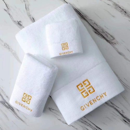 Givenchy Towel Set, 100% Pakistan Cotton, Bath, Hand, and Face Towels, White 1 Givenchy Towel Set, 100% Pakistan Cotton, Bath, Hand, and Face Towels, White