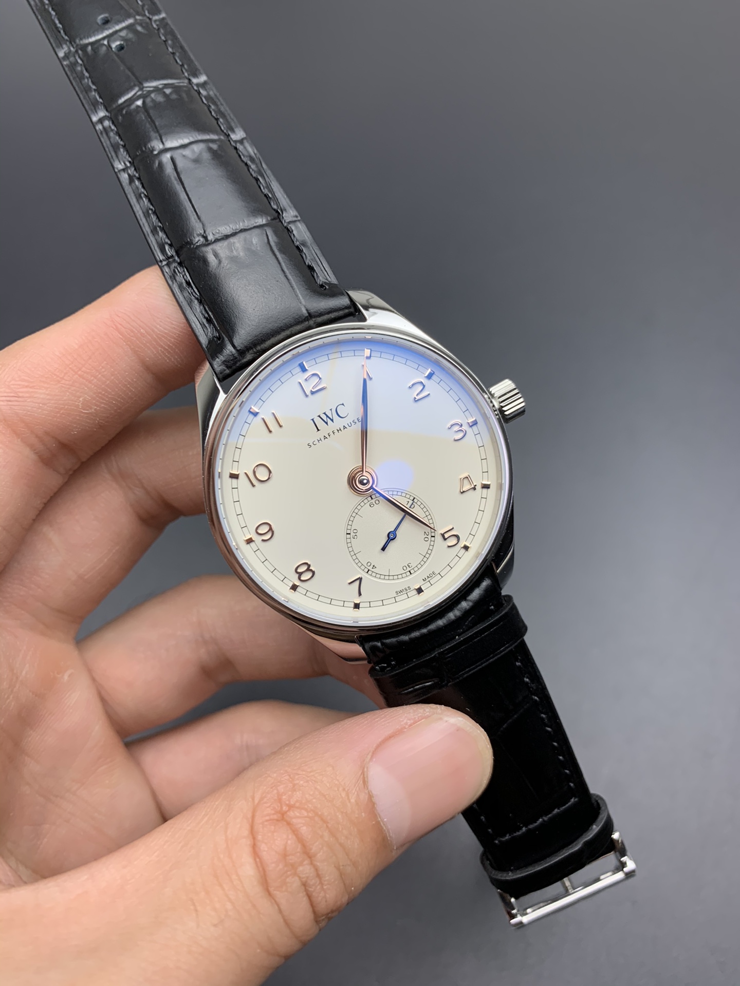 NO:944487,Yl IWC two-and-a-half needles, real shots of shipment!  ,,iwc19860909Yl万国两针半 出货实拍！,,iwc,Watch