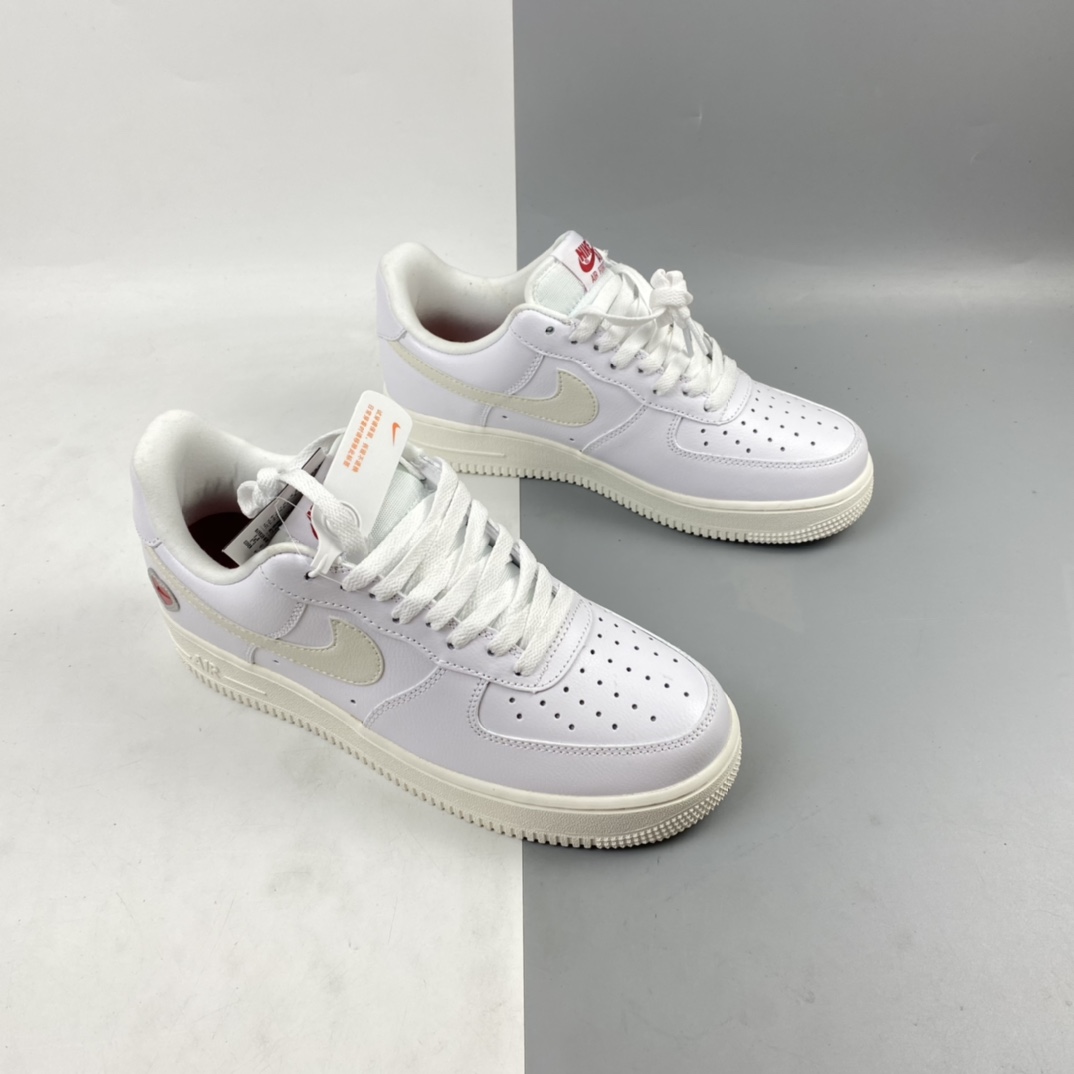 180 Nk Air Force 1 ”ValentineSDAY” 情人节限定 空军一号低帮时尚休闲运动板鞋 DD7117-100