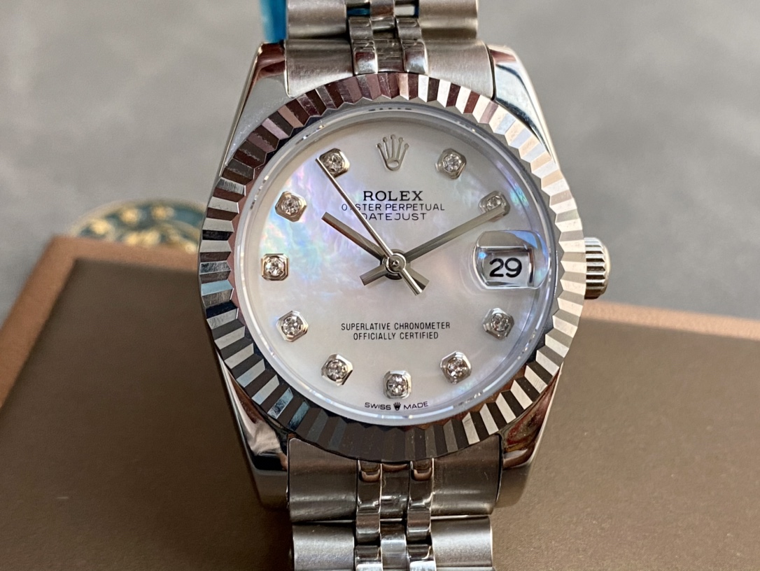 SK Factory 女款 劳力士Rolex 日志型31mm 自動機械式腕時計
