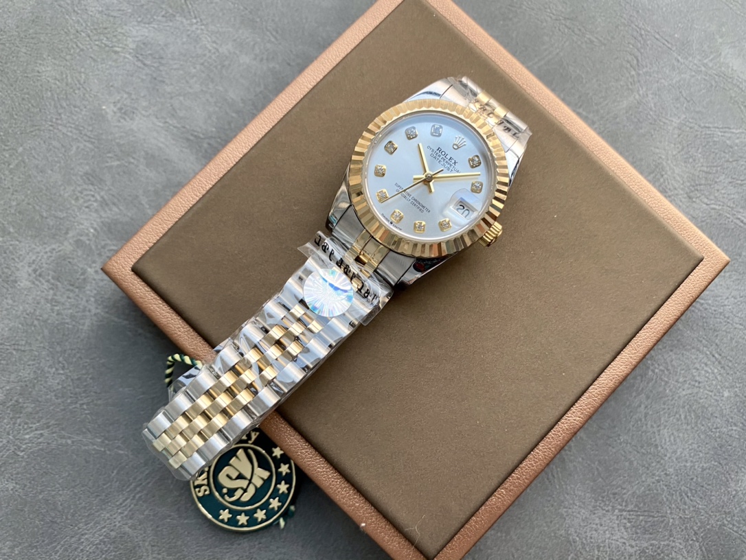 SK Factory 劳力士ロレックス 女款 日志型31mm シンプルでエレガントなデザイン