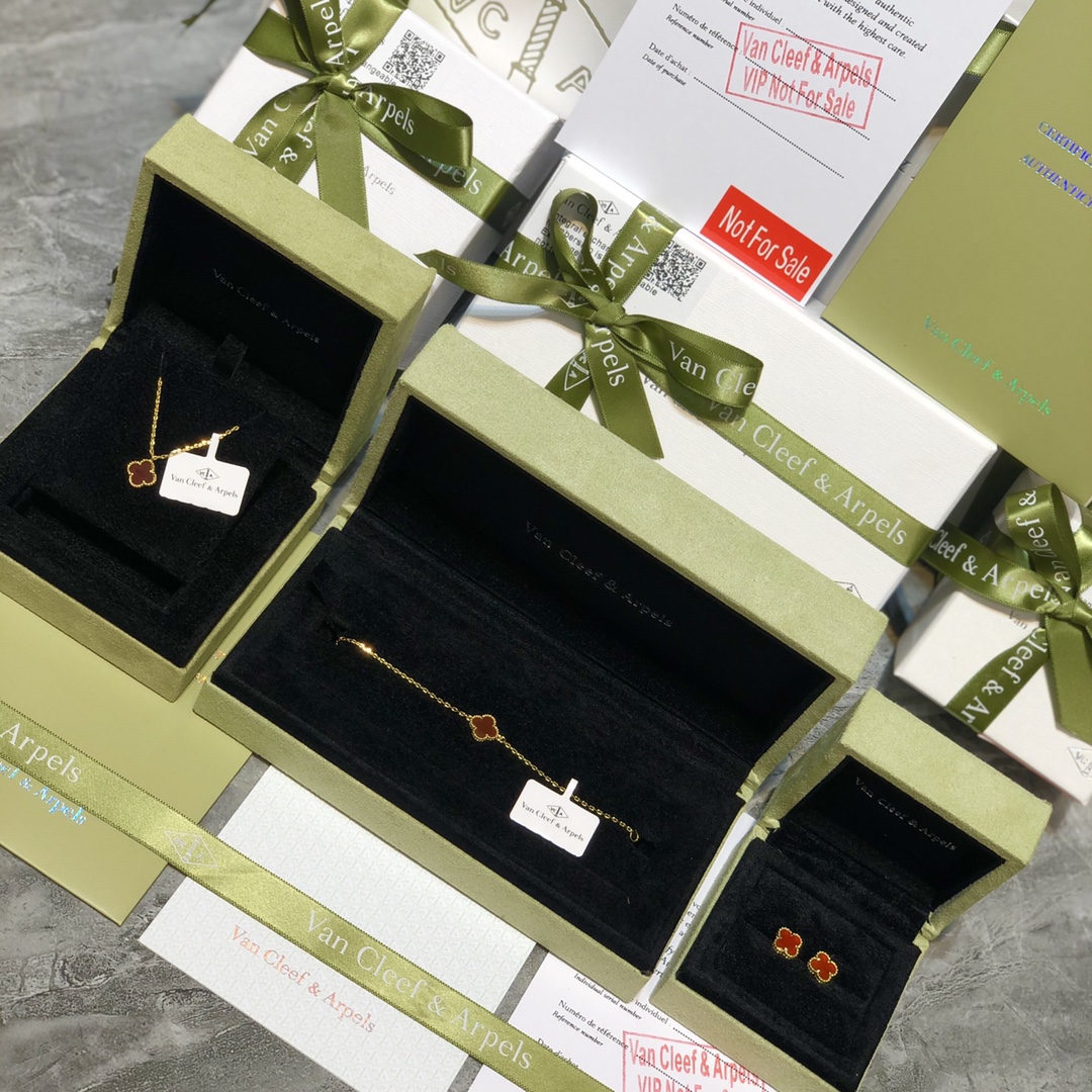 Van Cleef & Arpels VCA梵克雅宝mini四叶草套装