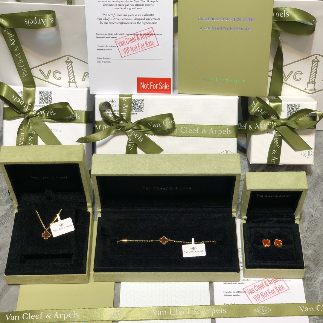 Van Cleef & Arpels VCA梵克雅宝mini四叶草套装