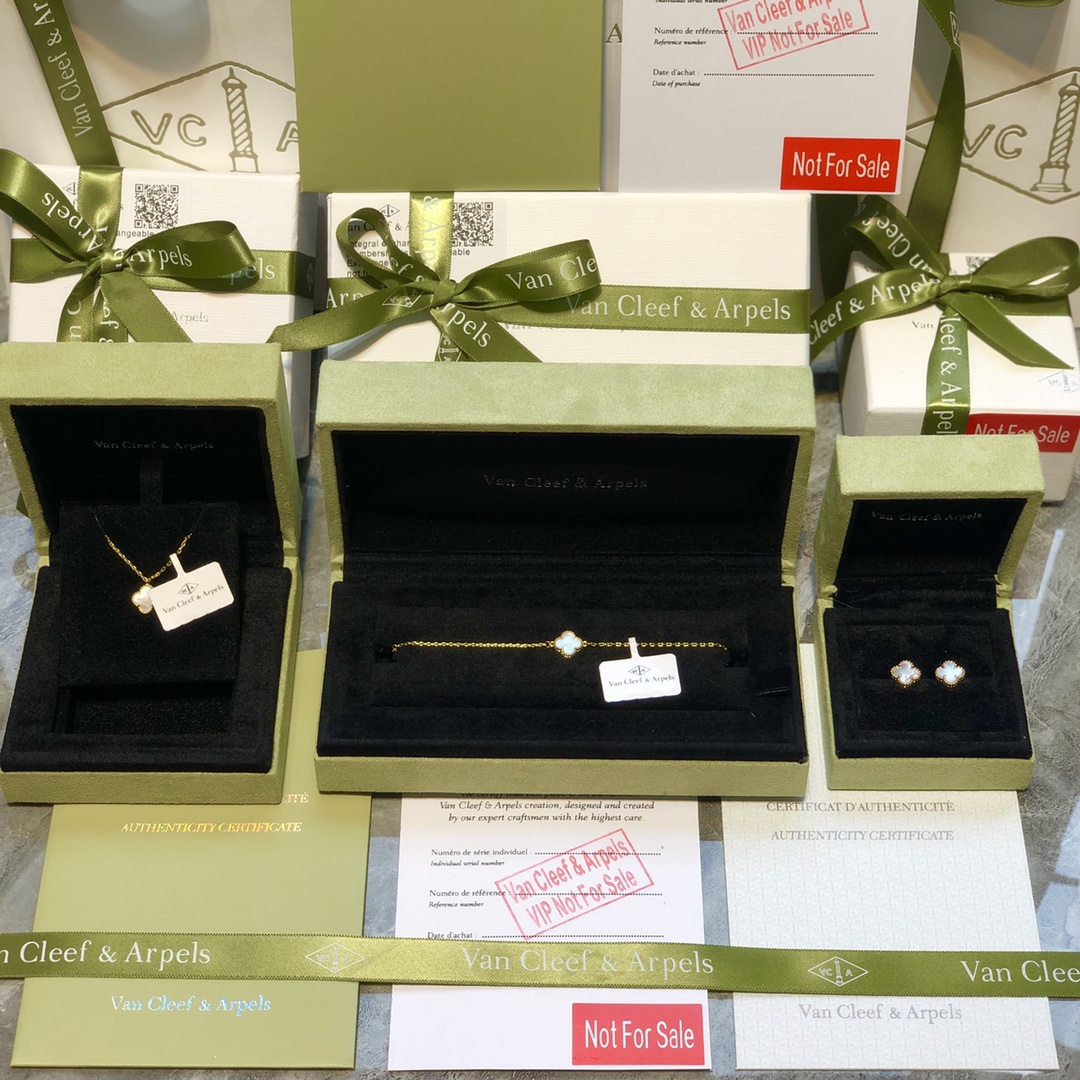 Van Cleef & Arpels VCA梵克雅宝mini四叶草套装