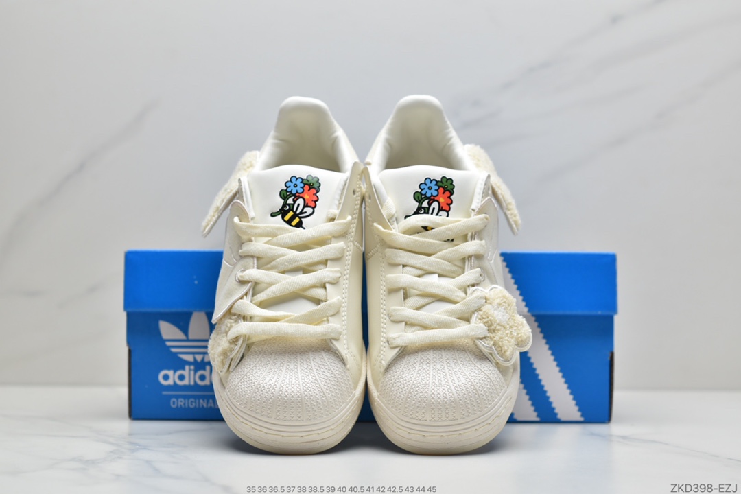 280 阿迪达斯Adidas SUPERSTAR x Melting Sadness联名爱心板鞋GZ2674