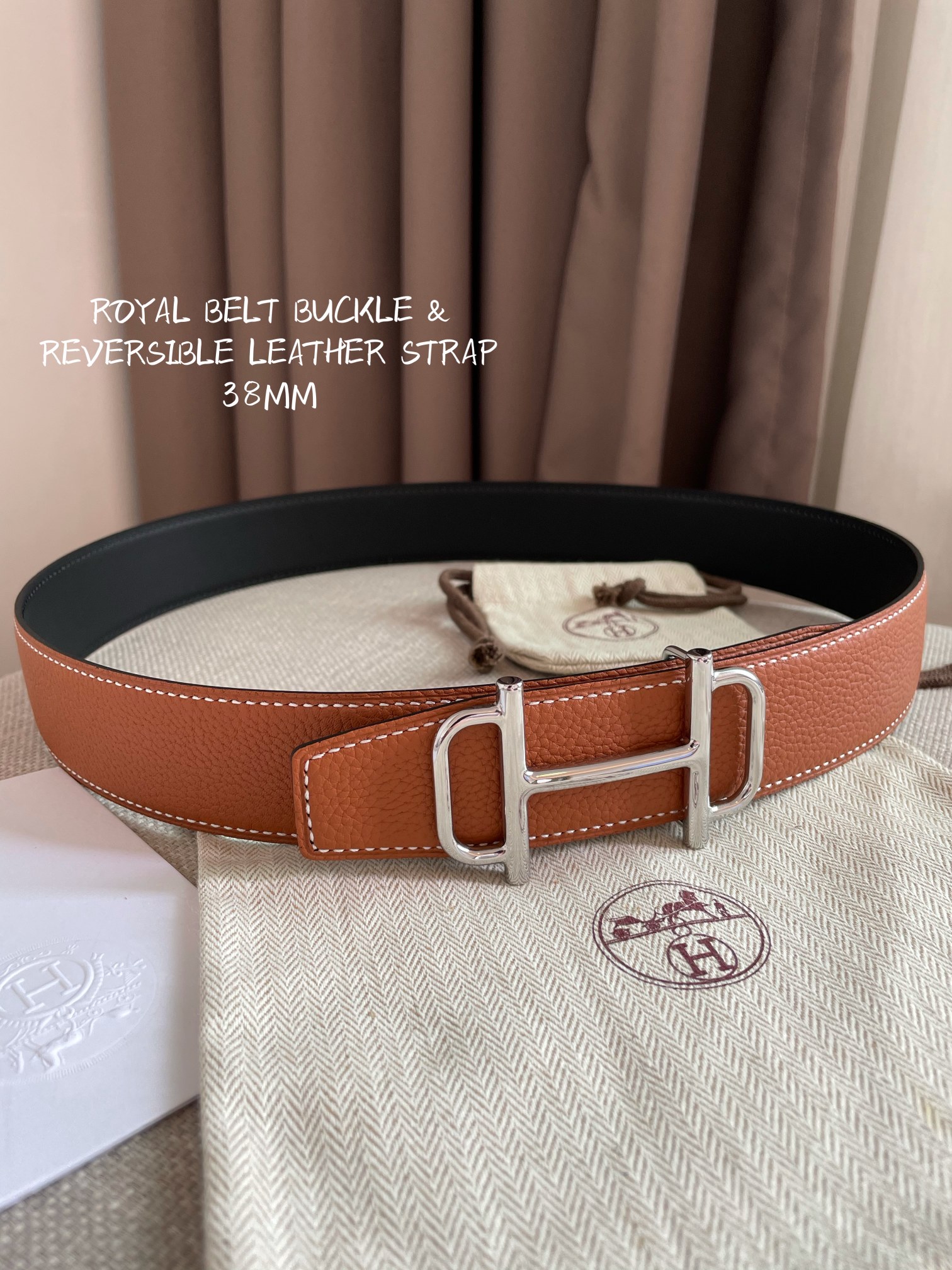 Hermes Belts Calfskin Cowhide