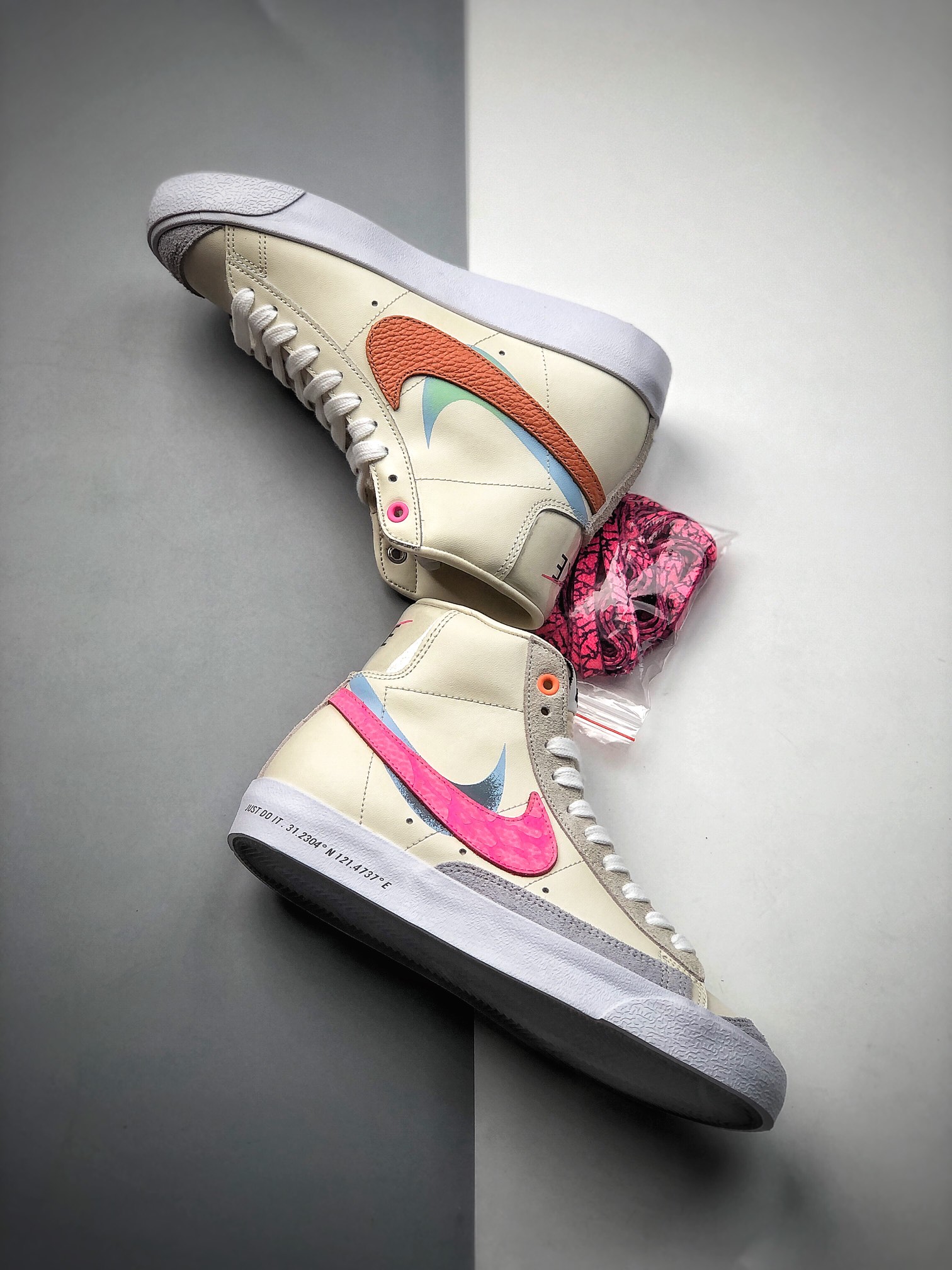 240  纯原耐克 开拓者 这款以上海为主题的Blazer Mid 77 Vintage DC0707-164