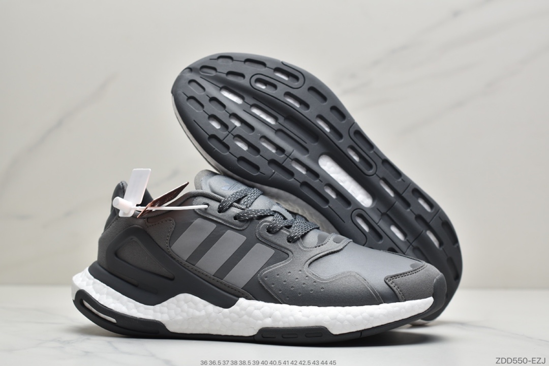 230 阿迪达斯adidas三叶草 Originals 2020 Day Jogger Boost 2020版慢跑者系列高弹复古休闲运动跑鞋 FW4822