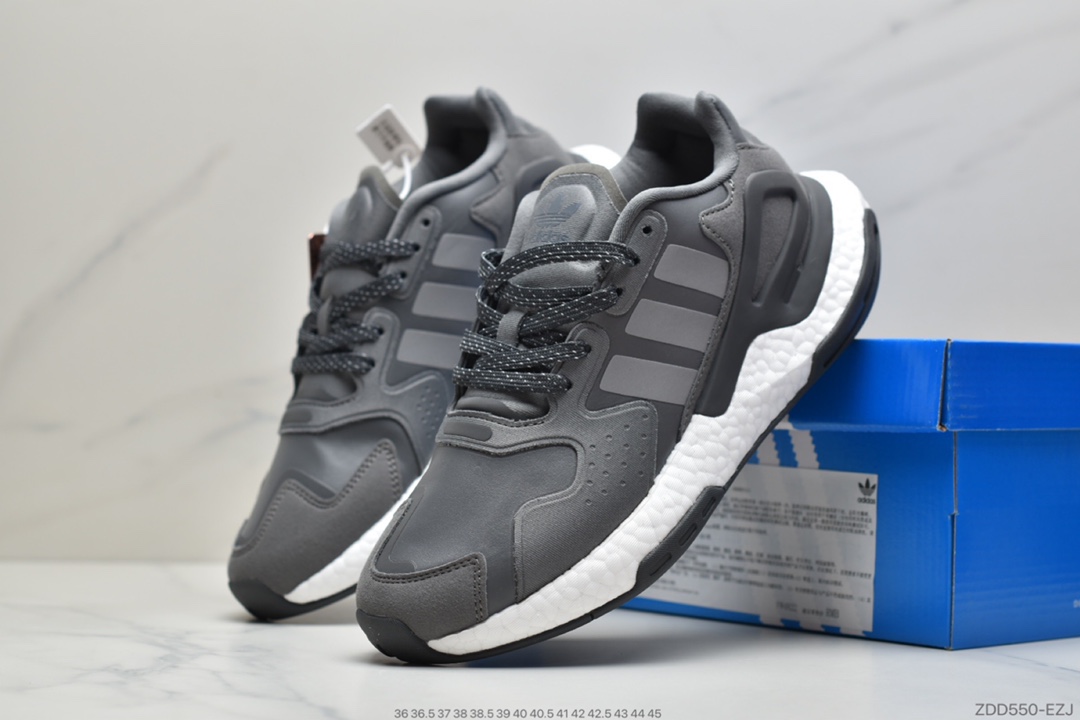 230 阿迪达斯adidas三叶草 Originals 2020 Day Jogger Boost 2020版慢跑者系列高弹复古休闲运动跑鞋 FW4822