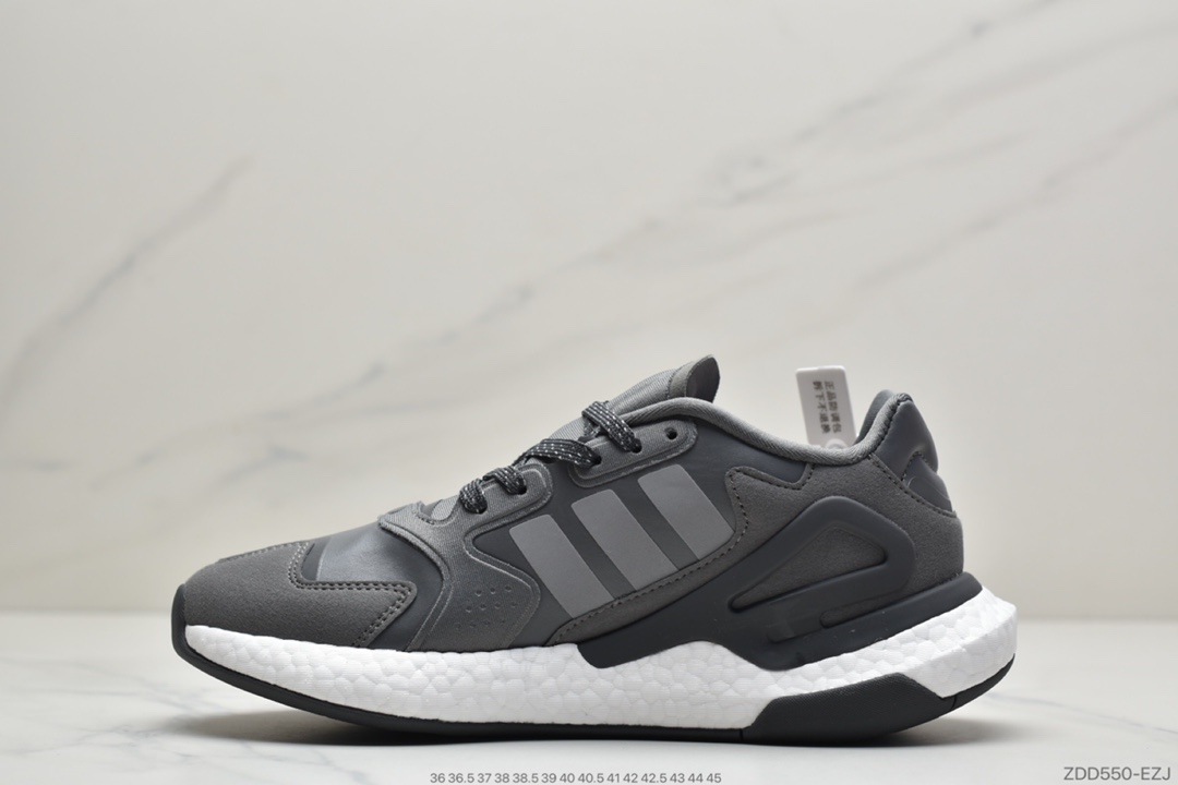 230 阿迪达斯adidas三叶草 Originals 2020 Day Jogger Boost 2020版慢跑者系列高弹复古休闲运动跑鞋 FW4822