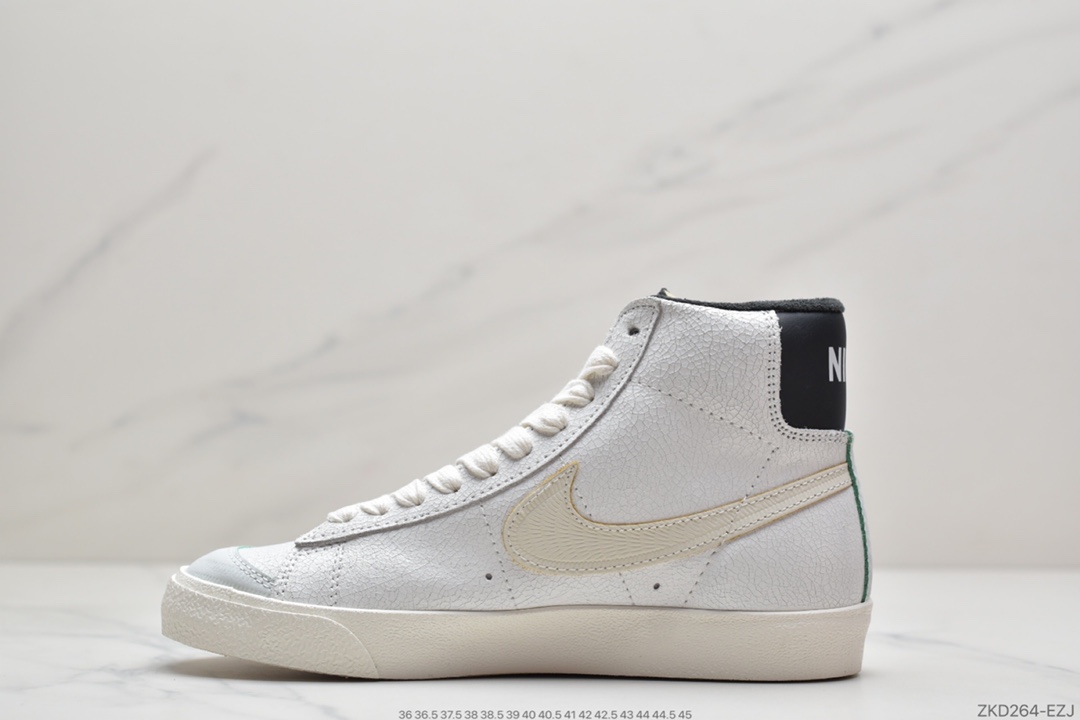 270 Nike Blazer Mid ’1977 Vintage”Day Of The”经典开拓者高帮百搭休闲运动板鞋“亡灵节DIY 米白”DC5185-133