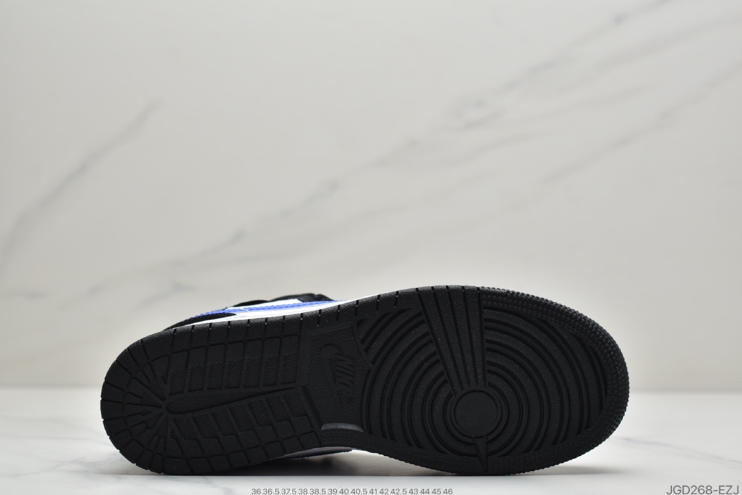 190 Air Jordan AJ1 MID 内置全掌气垫 554725-084