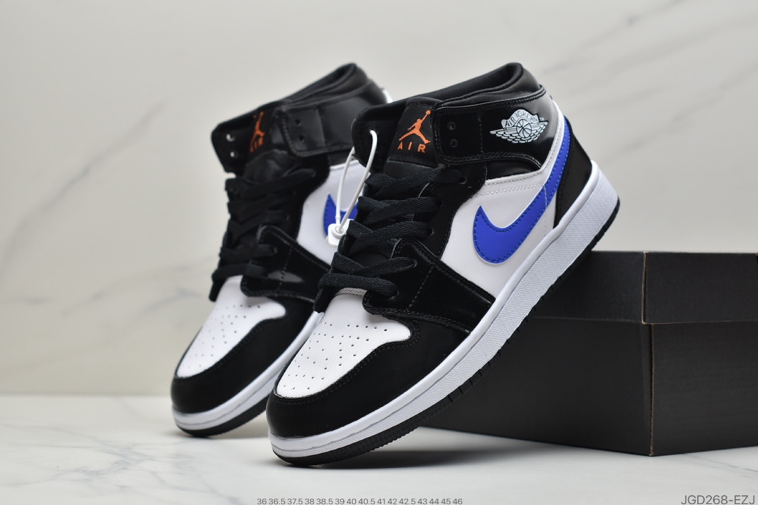 190 Air Jordan AJ1 MID 内置全掌气垫 554725-084