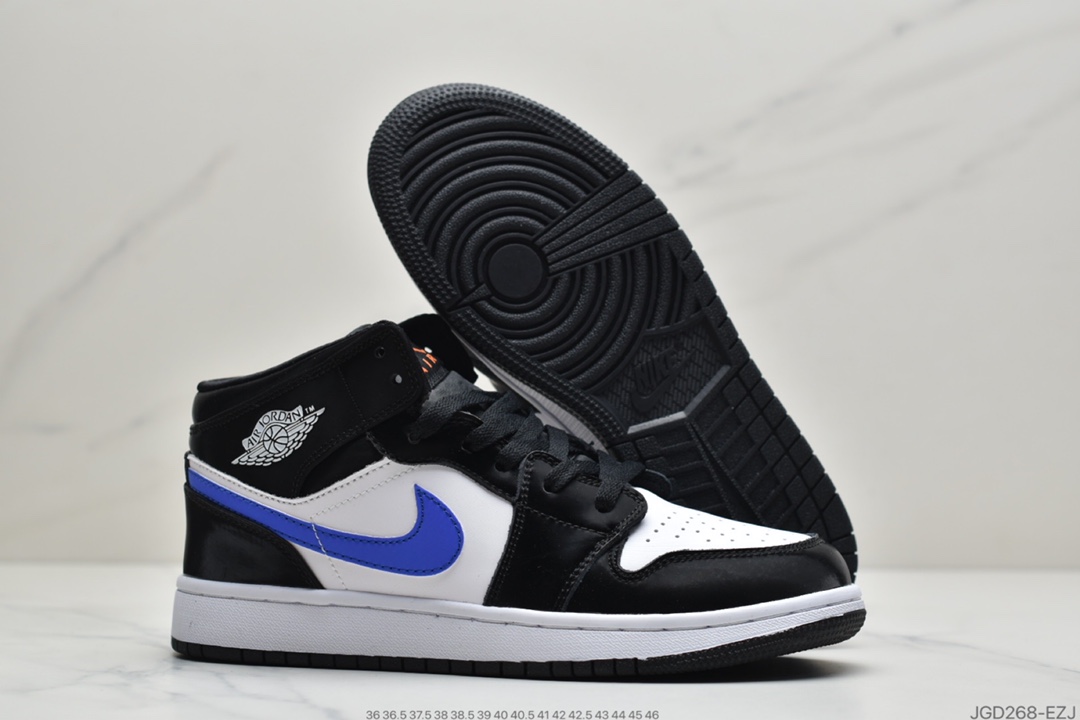 190 Air Jordan AJ1 MID 内置全掌气垫 554725-084