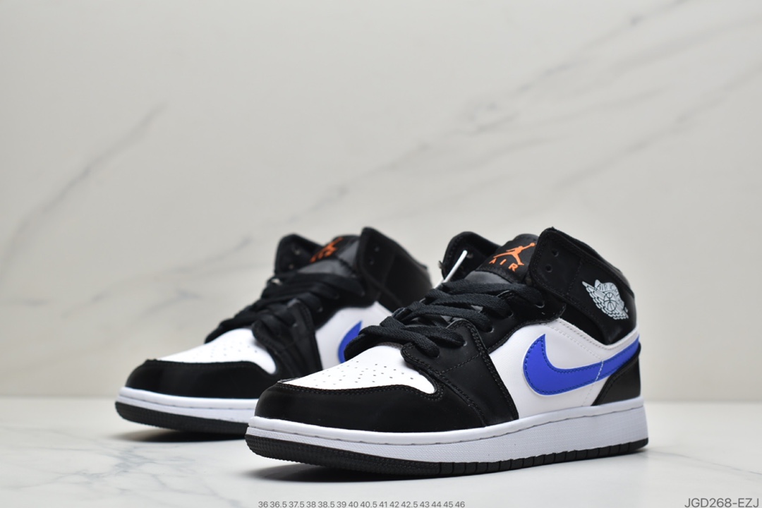 190 Air Jordan AJ1 MID 内置全掌气垫 554725-084
