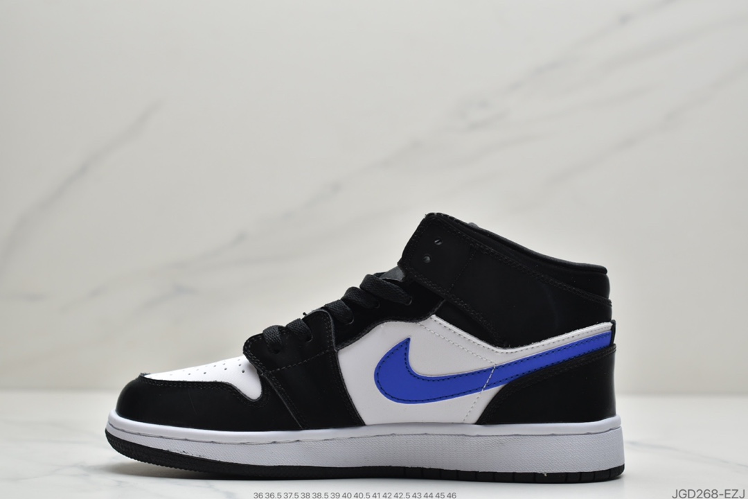 190 Air Jordan AJ1 MID 内置全掌气垫 554725-084