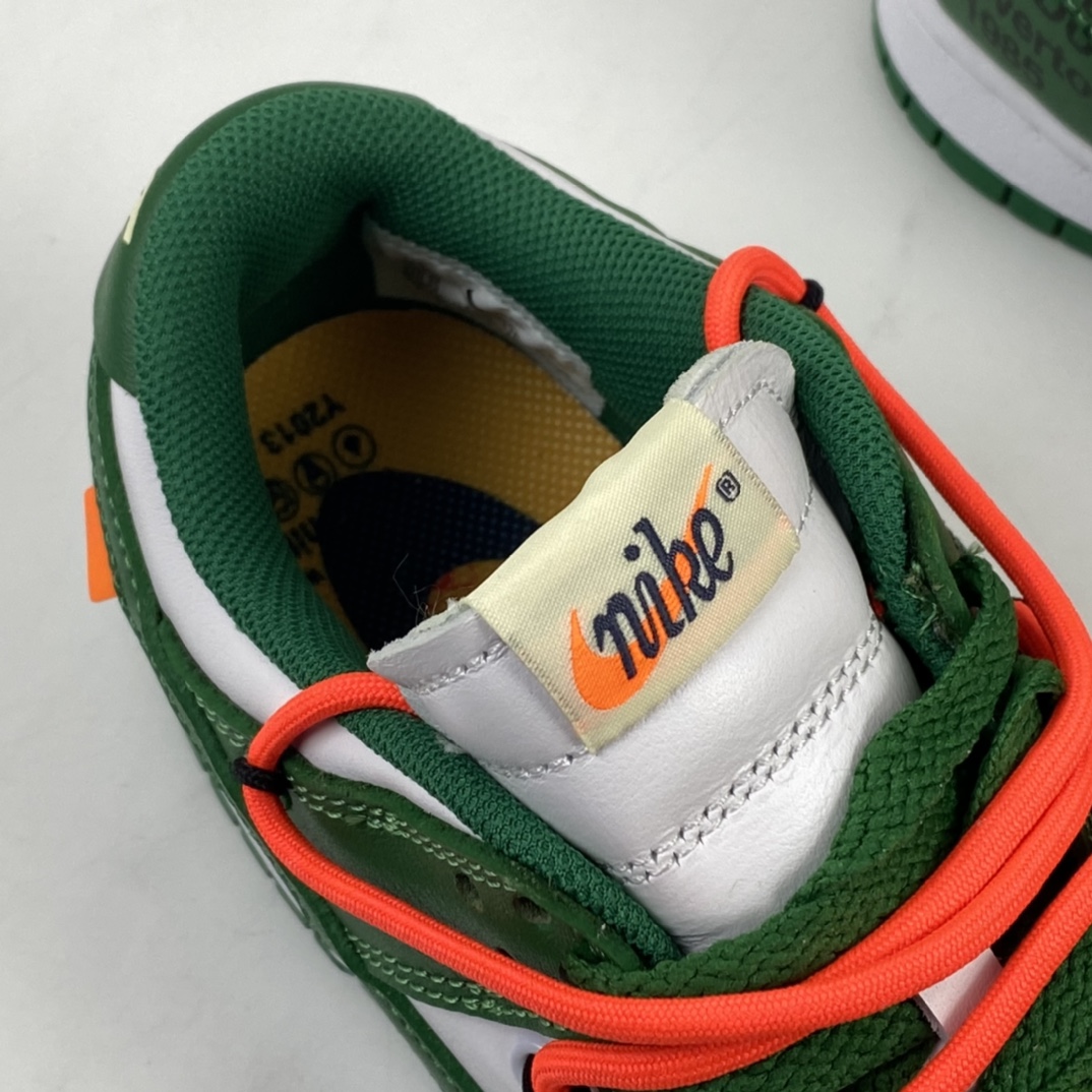 360 OFF-WHITE x Futura x Nike Dunk Low 扣篮系列低帮经典百搭休闲运动板鞋“OW白深绿橘”CT0856-100-莆田鞋,莆田鞋货源,高仿鞋,高仿鞋货源,安福档口,莆田高仿鞋,莆田鞋批发,高仿鞋批发,莆田高仿运动鞋,高仿运动鞋,莆田运动鞋 360 OFF-WHITE x Futura x Nike Dunk Low 扣篮系列低帮经典百搭休闲运动板鞋“OW白深绿橘”CT0856-100