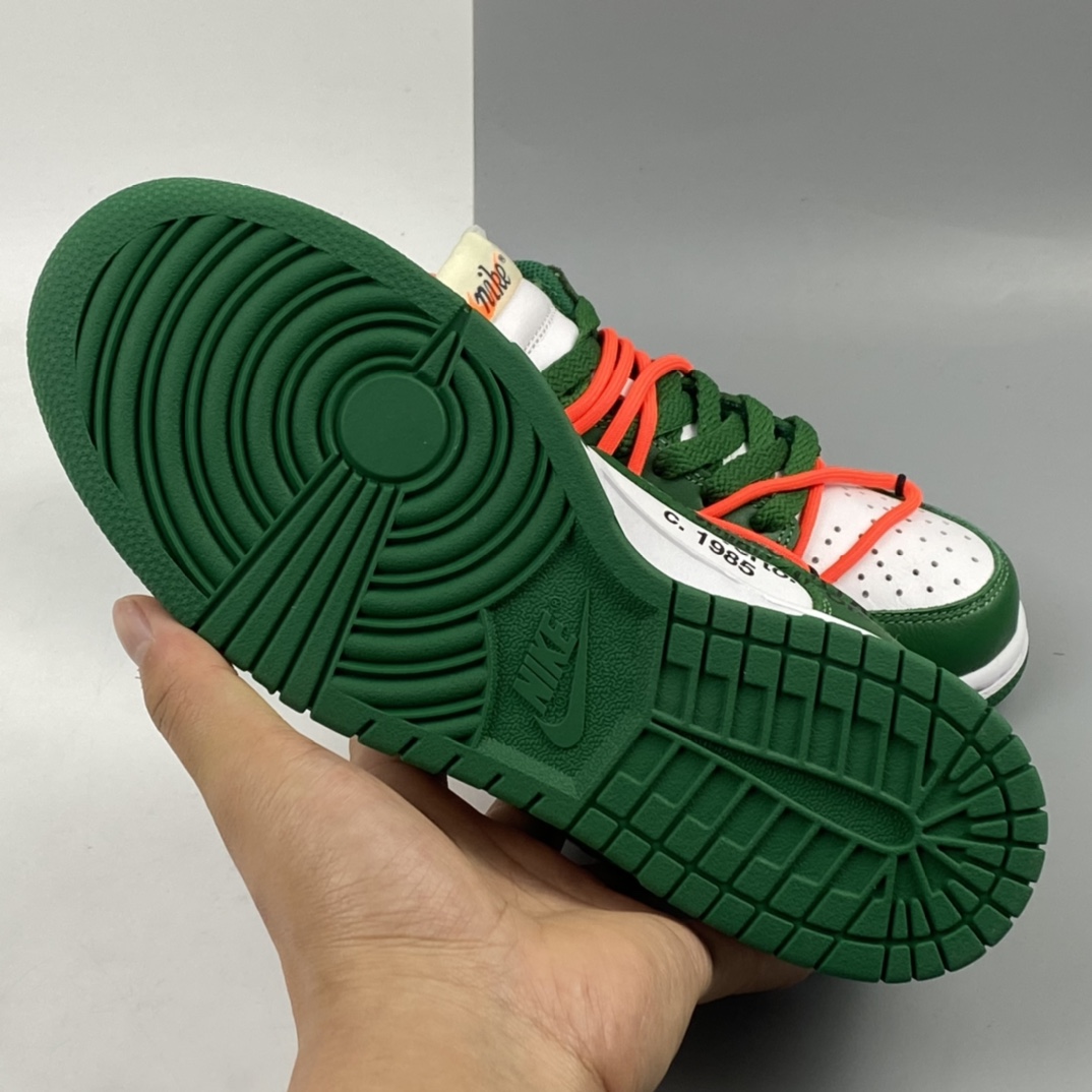 360 OFF-WHITE x Futura x Nike Dunk Low 扣篮系列低帮经典百搭休闲运动板鞋“OW白深绿橘”CT0856-100-莆田鞋,莆田鞋货源,高仿鞋,高仿鞋货源,安福档口,莆田高仿鞋,莆田鞋批发,高仿鞋批发,莆田高仿运动鞋,高仿运动鞋,莆田运动鞋 360 OFF-WHITE x Futura x Nike Dunk Low 扣篮系列低帮经典百搭休闲运动板鞋“OW白深绿橘”CT0856-100