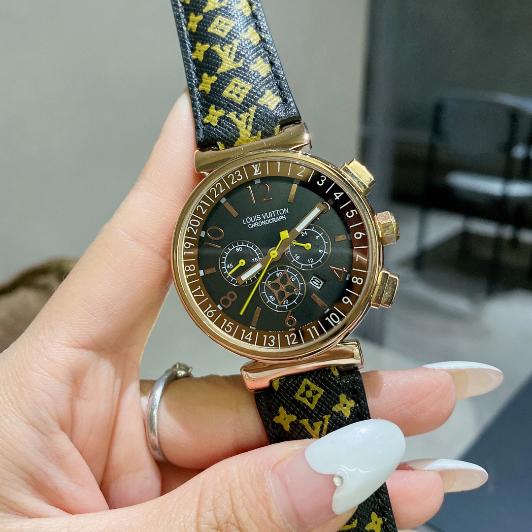 “Stylish Louis Vuitton Women’s Stone Watch with High-End Design and Versatile Fashion Accessories” - 图片 4