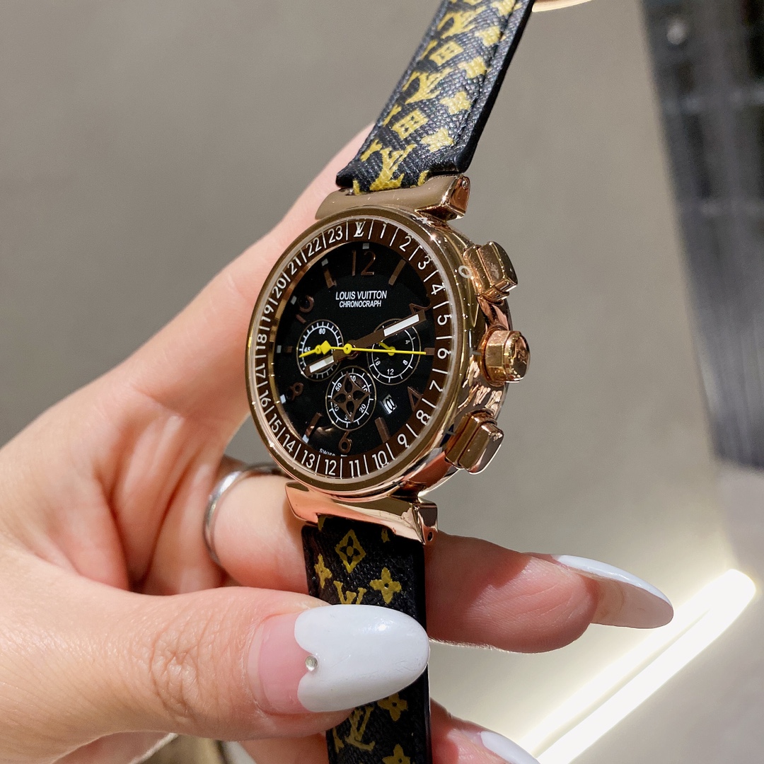 “Stylish Louis Vuitton Women’s Stone Watch with High-End Design and Versatile Fashion Accessories” - 图片 7