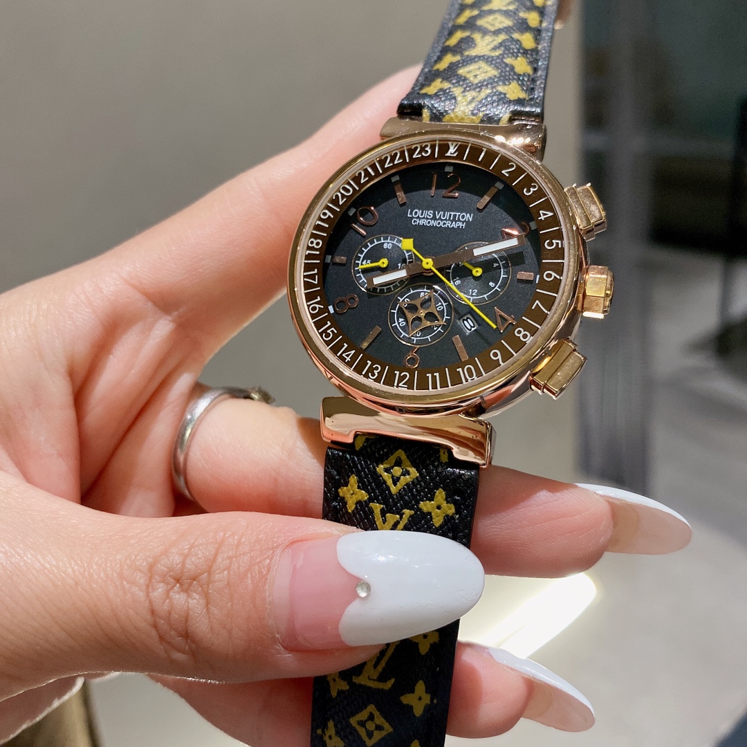 “Stylish Louis Vuitton Women’s Stone Watch with High-End Design and Versatile Fashion Accessories” - 图片 8