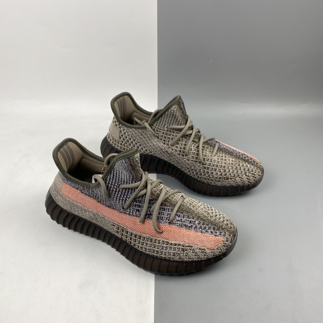 240 Adidas Yeezy 350 Boost V2 “Ash Stone”阿迪达斯椰子350百搭轻便爆米花中底休闲运动慢跑鞋 火山灰 GW0089