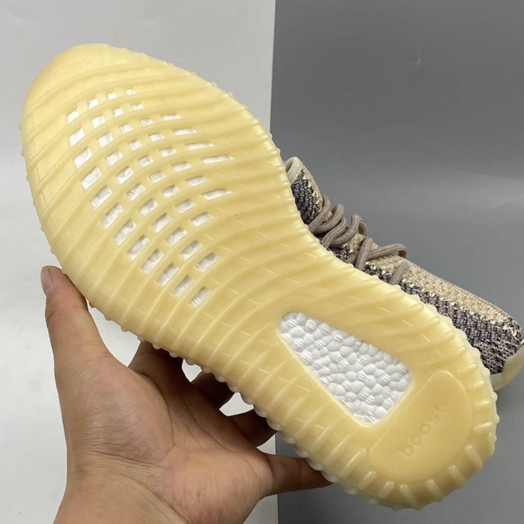 240 Adidas Yeezy 350 Boost V2“Ash Pearl”阿迪达斯椰子350百搭轻便爆米花中底休闲运动慢跑鞋 灰珍珠 GY7658