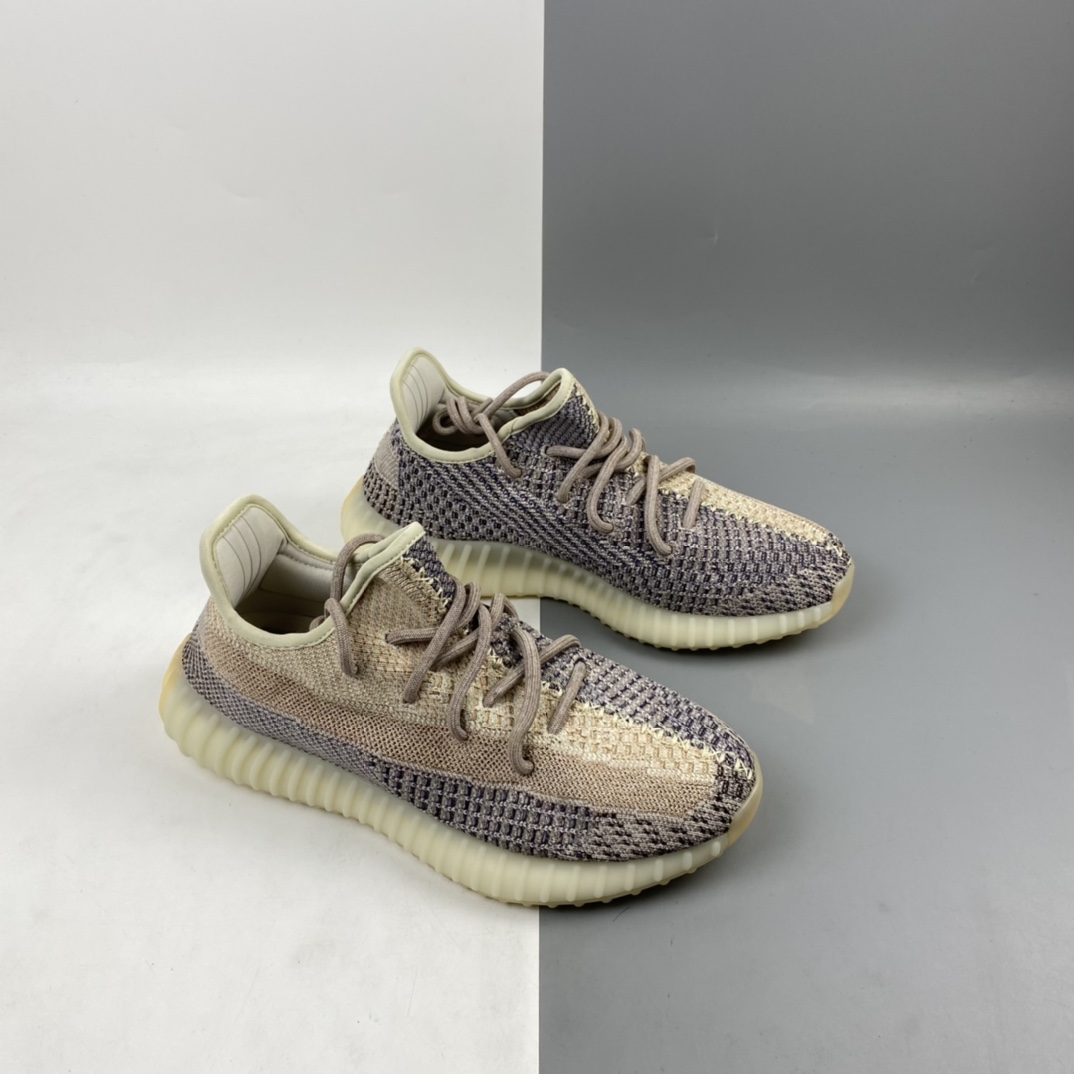 240 Adidas Yeezy 350 Boost V2“Ash Pearl”阿迪达斯椰子350百搭轻便爆米花中底休闲运动慢跑鞋 灰珍珠 GY7658