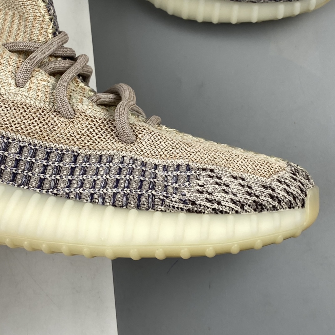 240 Adidas Yeezy 350 Boost V2“Ash Pearl”阿迪达斯椰子350百搭轻便爆米花中底休闲运动慢跑鞋 灰珍珠 GY7658