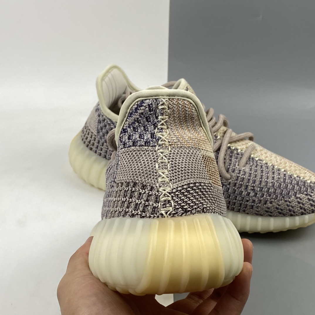 240 Adidas Yeezy 350 Boost V2“Ash Pearl”阿迪达斯椰子350百搭轻便爆米花中底休闲运动慢跑鞋 灰珍珠 GY7658