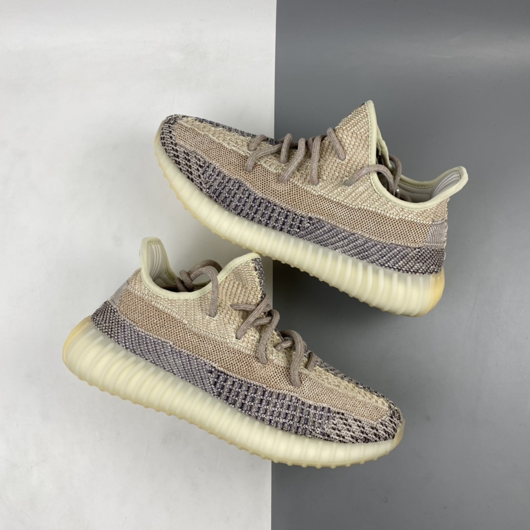 240 Adidas Yeezy 350 Boost V2“Ash Pearl”阿迪达斯椰子350百搭轻便爆米花中底休闲运动慢跑鞋 灰珍珠 GY7658