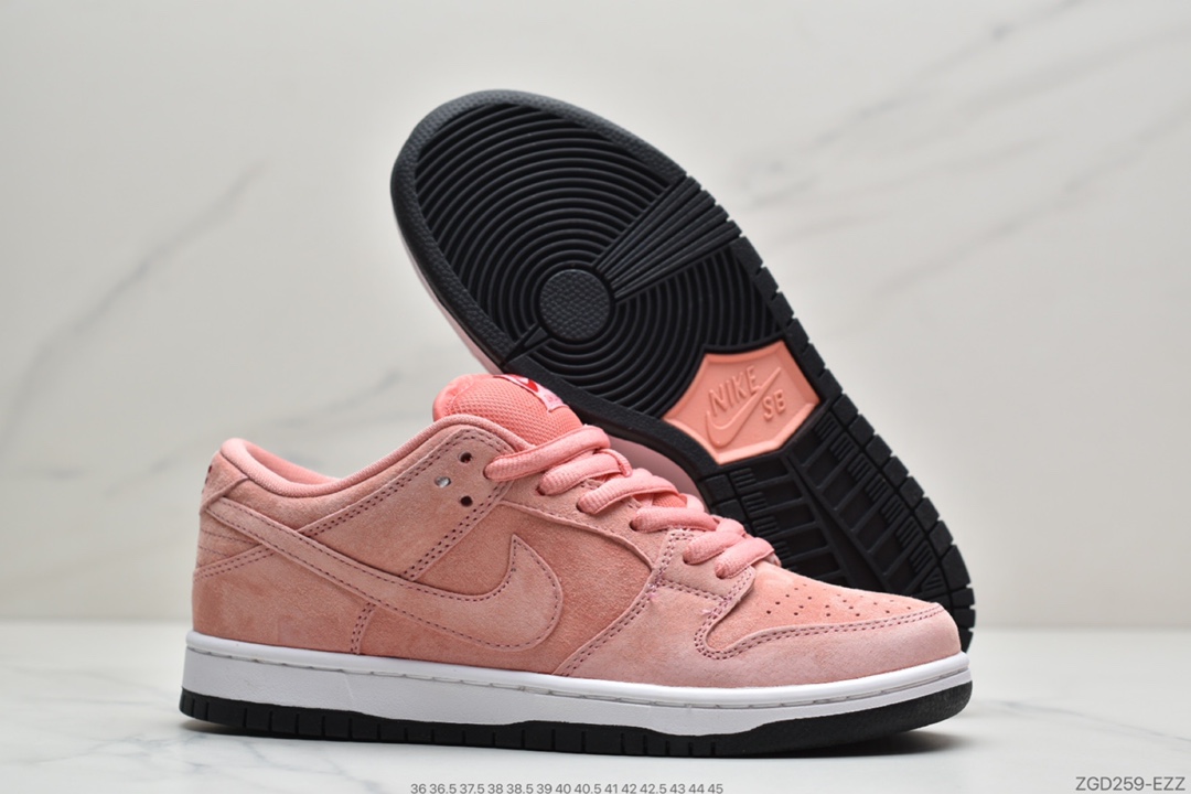 290 耐克NIKE SB DUNK LOW PRO 蜜桃粉 CV1655-600