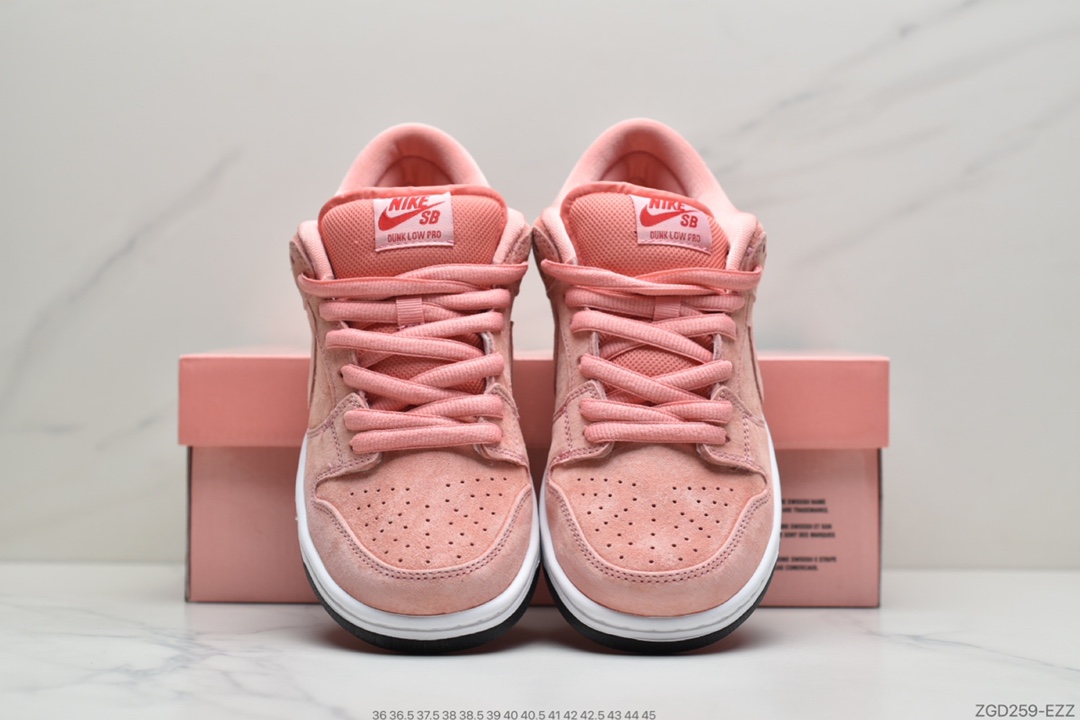290 耐克NIKE SB DUNK LOW PRO 蜜桃粉 CV1655-600