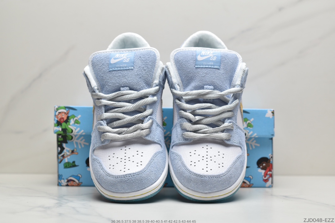 240 耐克Sean Cliver x SB Dunk Low Pro QS 冬季情人节 DC9936-100