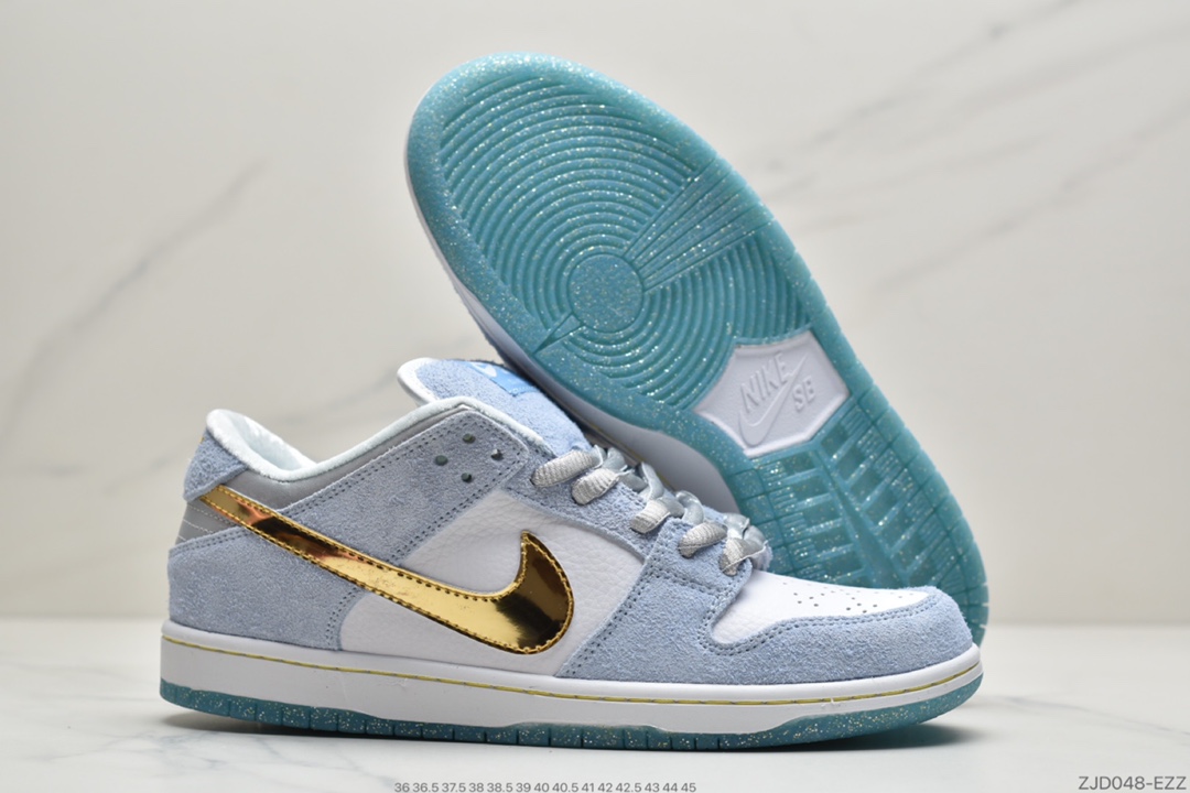 240 耐克Sean Cliver x SB Dunk Low Pro QS 冬季情人节 DC9936-100