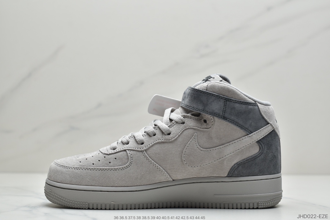 200 空军卫冕冠军联名款 Nike Air Force1 Mid x Reigning Champ 空军一号中帮运动休闲板鞋807618-200