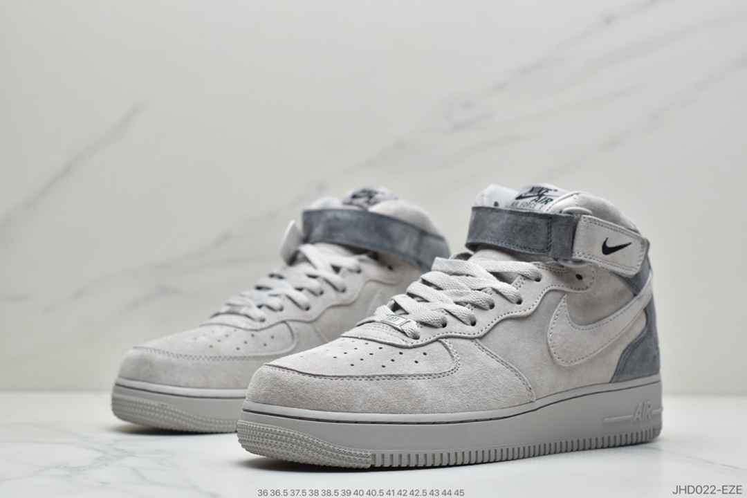 200 空军卫冕冠军联名款 Nike Air Force1 Mid x Reigning Champ 空军一号中帮运动休闲板鞋807618-200