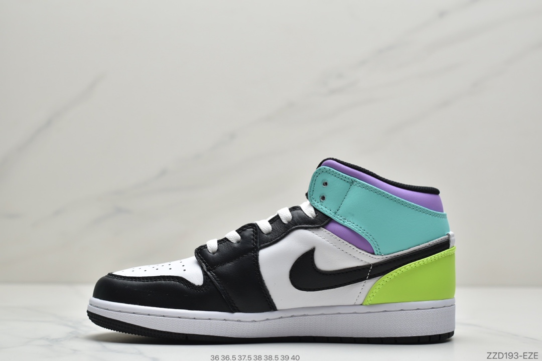 250 Air Jordan AJ1 MID 内置全掌气垫554725-175