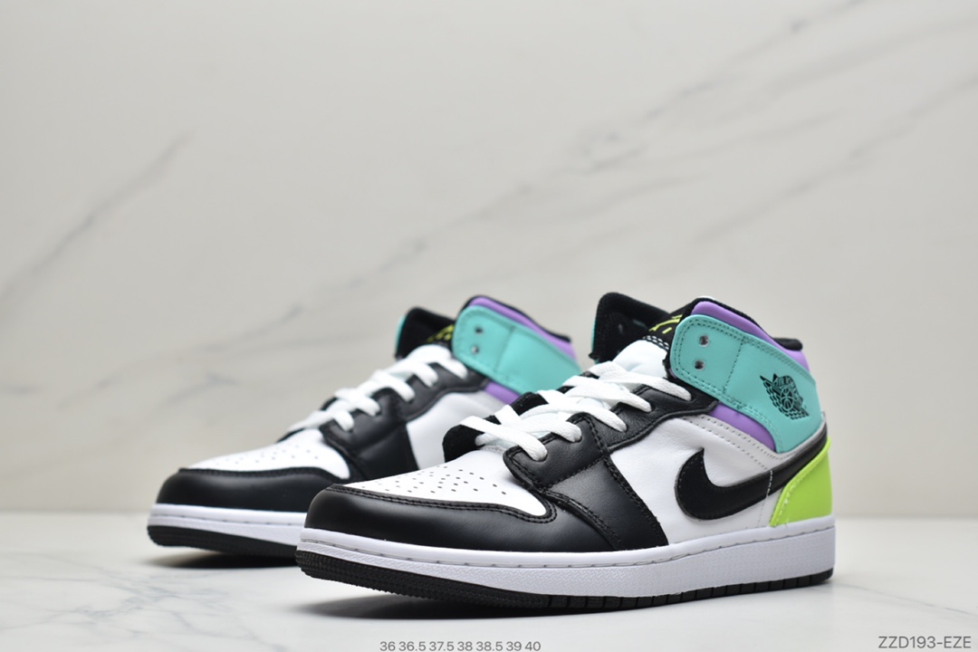 250 Air Jordan AJ1 MID 内置全掌气垫554725-175