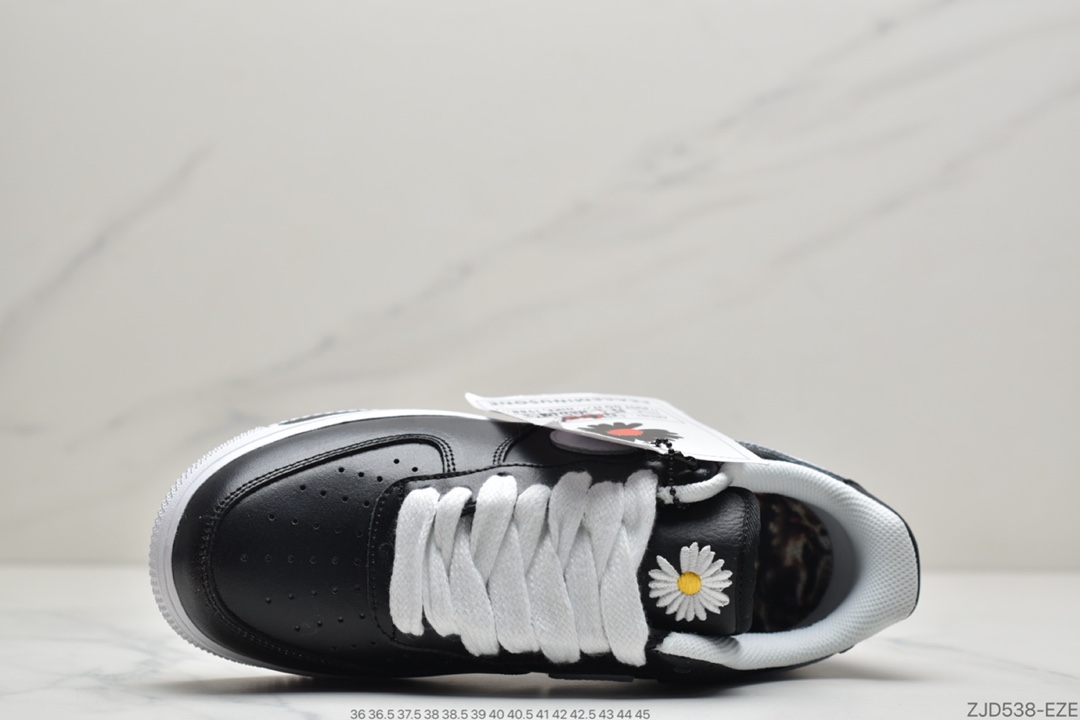 240 联名 PEACEMINUSONE x Nike Air Force 1 Low权志龙主理潮流品牌AQ3692-001