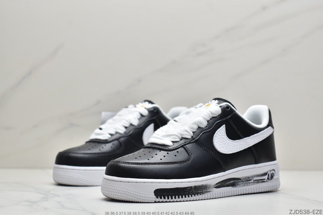 240 联名 PEACEMINUSONE x Nike Air Force 1 Low权志龙主理潮流品牌AQ3692-001