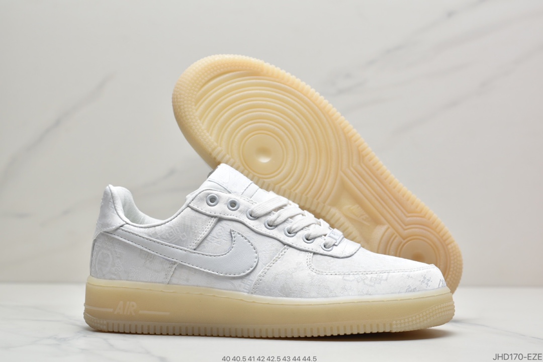 190 Fragment Design x Nike Air Force 1 Premium”Game Black”空军一号AO9286-100