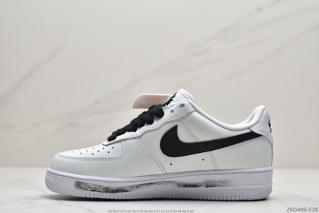 270 PEACEMINUSONE x Nike Air Force 1 ’07 Low”Para-Noise 2.0”空军低帮经典百搭休闲运动板鞋“2.0皮革白黑小雏菊”  DD3223-100