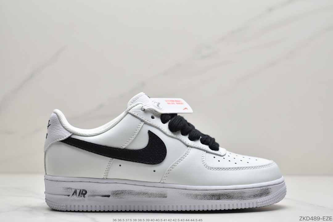 270 PEACEMINUSONE x Nike Air Force 1 ’07 Low”Para-Noise 2.0”空军低帮经典百搭休闲运动板鞋“2.0皮革白黑小雏菊”  DD3223-100